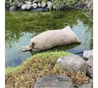 Wiggly Wigglers Barley Straw For Natural Algae Treatment In Ponds Direct From Farm Bale Blanket Duck Weed Treatments Control Clears Algae, Green Water, and Blanketweed (Large)