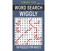 Wiggly Word Search: 100 Puzzles for Adults, Compact and Travel Size 5 x 8 Inches | Volume 5 | (Compact Wiggly Search)