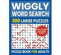 Wiggly Word Search: 300 Puzzles Large Print Unique Word Search Variation for Adults and Seniors | Volume 2 |