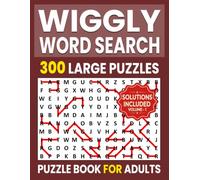 Wiggly Word Search: 300 Puzzles Large Print Unique Word Search Variation for Adults and Seniors | Volume 1 |