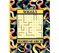 Wiggly word search: also can be word snake puzzles. In this book are 50 English puzzles and 50 Italian puzzles