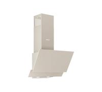 Wiggo WE-E523G(C) Angled Hood - 50 cm - Cream Double Glass
