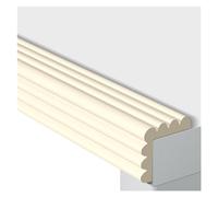 WIGING Foam Safety Strips, Self-Adhesive W Shape Table Protectors Corners Cushion Bumper, Edge Children's Anti Collision Strip For Glass Table Furniture Fireplace (Color : Beige, Size : 2m/6.56ft)