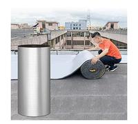 WIGING Self-adhesive Heat Shield For Roof, Outdoor Aluminum Foil Sound Insulation Cotton, Flame Retardant/waterproof/Heat Preservation Insulation Shield (Color : 20mm, Size : 1x10m)