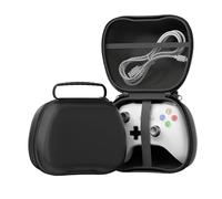 wigmoa OP-P Universal Game Controller Protective Case Hard Shell Travel Carrying Case Compatible with Xbox Series X/S, Xbox One, PS5, PS4, Switch Pro, and Other Wireless Controllers (Black)