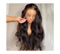 Wigs 100% Human Hair Wigs 40 Inch Hd Lace Wig 13x6 Human Hair Body Wave Lace Front Wig 13x4 Loose Wave Lace Frontal Wig Glueless Women Wig(Black 13x4,18inches)