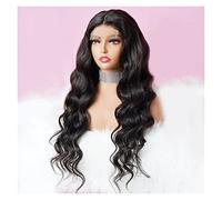 Wigs 12-28 Inch Body Wave Closure Wig Indian Human Hair Lace Wig Pre-Plucked With Baby Hair Color Bodywave Wig For Women 150 Women Wig(Color:4x4 Lace Wig,Size:16 inch)