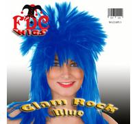 Wigs CC Glam Rock Tina Turner 80S Retro Fancy Dress Blue