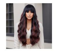 Wigs Fashion New Daily Long Curly Hair Full Head Set Wig Female Long Hair Temperament Fluffy Big Curly Wig Set Women Wig(BBW9014-4)