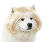 Wigs for Dogs Human-Style Adjustable Funny Bangs