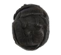 wigs for men Men's Hairpiece for Thinning Hair, Comfortable & Realistic(Dark brown,7x10inch)