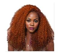Wigs for Women 13x4 Glueless Wigs Pre Bleached Knot HD Lace Front Pre Plucked, Pre-Cut, Brazilian Virgin Human Hair Kinky Curly wig(Brown Hondey Blond,18inch)