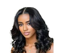 Wigs for Women 220 Density Body Wave Wear and Go Glueless Human Hair Pre Cut 13x4 Front Wig(8inches)