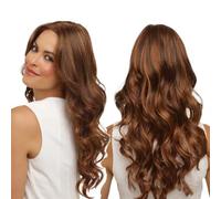 Wigs for Women,African Fashion Wigs,Mid Split Large Wave Long Hair,Synthetic Curly Wigs for Women,Wig for Daily Use (A 68cm)