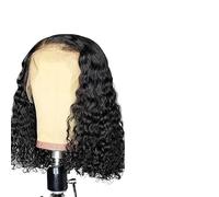 Wigs For Women Deep Wavy Wig 13x4 Front Lace Bob Woman Human Hair Pre-pulled 10-16inch(12INCHES)