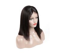 Wigs for Women Hair Replacement Wigs Wig 13×6×1 Front Lace European And American Wig Bobo Wigs Lace Wig Head Cover Real Hair 150 Density Women's Wig(20INCH)