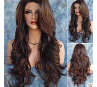 Wigs for Women,Ladies Have Long Curly Hair Without Bangs,Long Wavy Wigs,Natural Looking Synthetic Wigs for Daily Use (A 70cm)