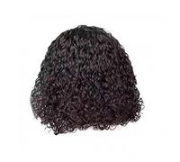 Wigs for Women, Short Curly Wigs Full Head Synthetic Natural Color Hair Bob Wig for Women
