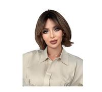 wigs for women Short Hair Wig Full Headset Female Fluffy Natural Outward Curling Set Natural Looking Hair Wigs