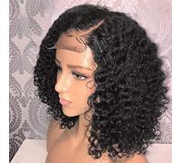 Wigs for Women Straight Human Lace Front Wigs with Wavy Synthetic Fsahion Wig Sexy Curly Natural Roll Women Parting Short wig Hair Bumps for Volume Insert (Multicolor, One Size)