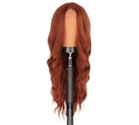 Wigs for Women Towel for Hair European And Women's Rose Net High Temperature Silk Split Large Wave Long Curly Hair Headband Short Human Wigs Women (E, One Size)