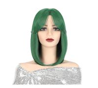 Wigs for Women Wig Head Cover, Women's Universal Cos Wig, Fashionable Natural Bangs Full Head Cover Women's Wig(C)