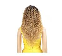 Wigs Heat Resistant Fiber Wigs For Black Women Hair 26"Inch Synthetic Lace Wig For Black Wig African American Long Kinky Curly Women Wig(TAT6-27-24E)