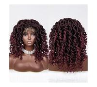 Wigs Human Hair, Lace Innovations: Unveiling the Latest in Braid Headpieces & Wigs - Your Frontier(Reddish-brown)