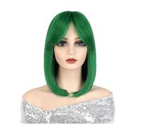 Wigs Human Hair Wig Head Cover, Women's Universal Cos Wig, Fashionable Natural Bangs Full Head Cover Womens Wigs(G)