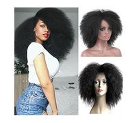 Wigs Long Afro Kinky Curly Wigs for Black Women Fluffy and Soft Curly Heat-resistant Synthetic Hair Wig for Daily Party Cosplay Wig