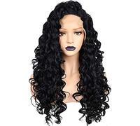 Wigs Long Wave Lace Front Wigs Europe Rose net Africa Wig Curls Matte high Temperature Wire Synthetic Curly Hair Party