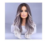 Wigs New Big Wave Woven Chemical Fiber Full Head Cover Wig Woman Long Curly Hair Lace Wig