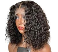 Wigs Smooth High Temperature Resistant Fiber Curly Hairpiece Suitable for Parties and Work Black Women ' s Synthetic Hair Replacement