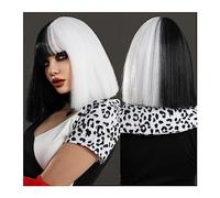 Wigs Wig Natural Synthetic Hair Fashion Wig With Bangs Heat Resistant Fiber Ombre Blonde Wig for Women Daily Party Fluffy Women Wig(Color:MW1045-801)
