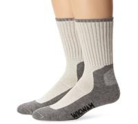 Wigwam At Work Durasole Pro 2-Pack S1349 Sock, White/Grey - Large