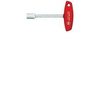 Wiha Socket Wrench with T-Handle 338 in Various Sizes, 338080
