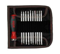 Wiha 03591 System 6 Softfinish Interchangeable Screwdriver Set, 12 Piece Wha03591