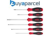Wiha 07153 SoftFinish® SL/PZ Screwdriver Set, 6 Piece WHA07153
