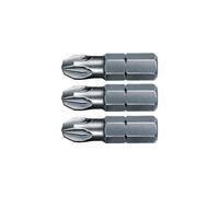 Wiha 07859 Pozidriv Bits PZ 1 Pack Of 3