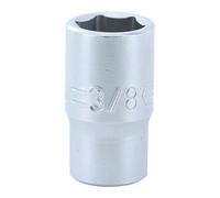 Wiha 1/4" Drive Deep Socket Inch, 6 Point. 3/8" x 2"/50mm OAL.