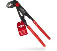 WIHA 12" 300mm Classic Adjustable Push Button Water Pump Grip Pipe Pliers, 27384