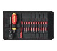 Wiha 19 Piece VDE Insulated Torquevario-S Screwdriver Set 0.8Nm - 5Nm