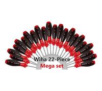 Wiha 21 Piece MEGA Soft Grip Screwdriver Set