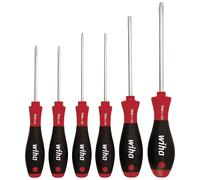 Wiha 24506 362TRK6 SoftFinish Screwdriver Set Tamperproof Torx 6pc