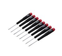 Wiha 26791 Precision Torx T1-T8 Set, 8-Piece,(Red, Black)