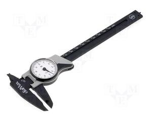 Wiha 27082 Swiss Made 150mm/6" Analog DialMax Fibreglass Dial Vernier Caliper
