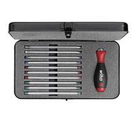 Wiha 281B11 SYSTEM 6 Screwdriver With Interchangeable Blade Set 00623