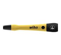 Wiha 281P PicoFinish ESD C4 Bitholder, Black Yellow, (WIH-43709)