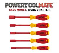 Wiha 29466 SoftFinish® electric Hex Nut Driver Set 5 Piece WHA29466