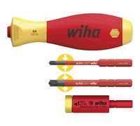 Wiha EasyTorque Set Electric Adapter, with SlimVario Holder SL/PZ SlimBits 41477